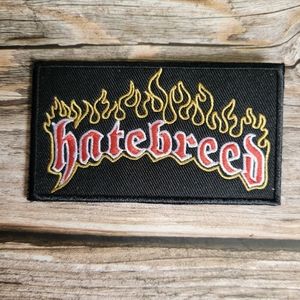 Hatebreed Metal Rock Vintage 90's Embroidered Iron on Patch